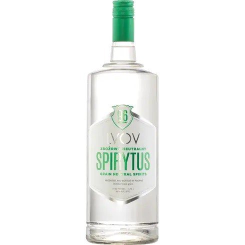 LVOV SPIRYTUS 1.75L is a high-proof Polish vodka known for its neutral flavor profile