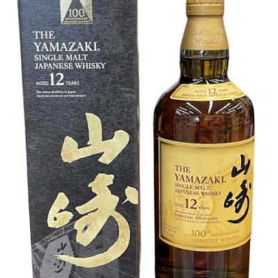 SUNTORY YAMAZAKI 100 ANNIV 12YR is a premium Japanese single malt whisky