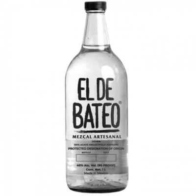 <p>EL BATEO MEZCAL ARTESANAL ESPADIN 1L offers a balanced flavor profile featuring earthy notes of agave