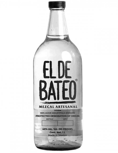 <p>EL BATEO MEZCAL ARTESANAL ESPADIN 1L offers a balanced flavor profile featuring earthy notes of agave