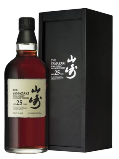 Suntory Yamazaki 25 Year is a premium single malt whisky hailing from Japan's first malt distillery