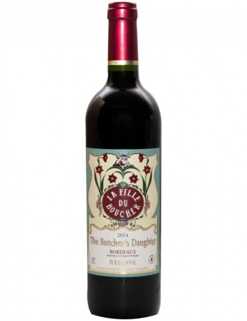 THE BUTCHER'S DAUGHTER BORDEAUX 750ML is a red wine from the Bordeaux region of France