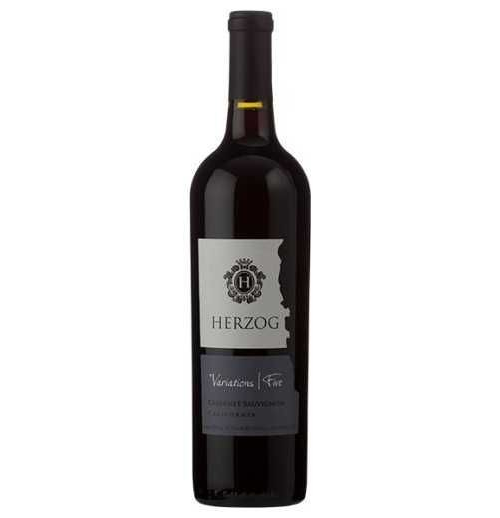 HERZOG VARIATIONS FIVE CAB SAUV 750ML is a Cabernet Sauvignon wine featuring a rich and structured flavor profile