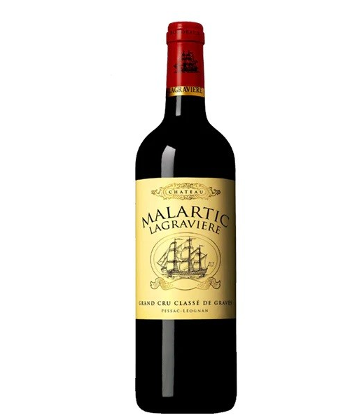 CH Malartic Lagravière Pessac Léognan is a distinguished red wine from the renowned Bordeaux region of France. This wine exhibits a balanced flavor profile of dark fruits