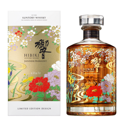 SUNTORY HIBIKI HARMONY RYUSUI ED 2021 is a premium blended whisky from Japan