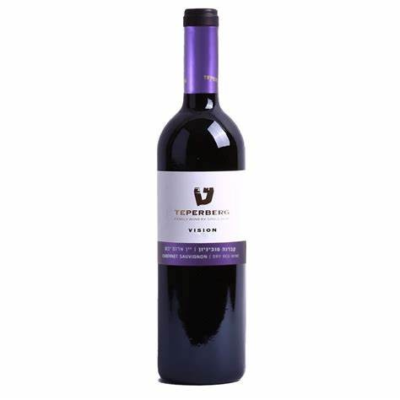 TEPERBERG VISION CAB SAUV 750ML is a robust red wine hailing from the esteemed Judean Hills region of Israel. It features a rich flavor profile characterized by blackcurrant