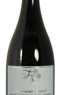 Twin Suns Old Vine Zinfandel is a rich red wine hailing from California