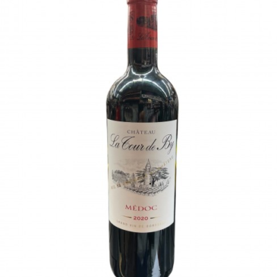 CH LA TOUR DE BY MEDOC 750ML is a refined red wine from the Médoc region of Bordeaux