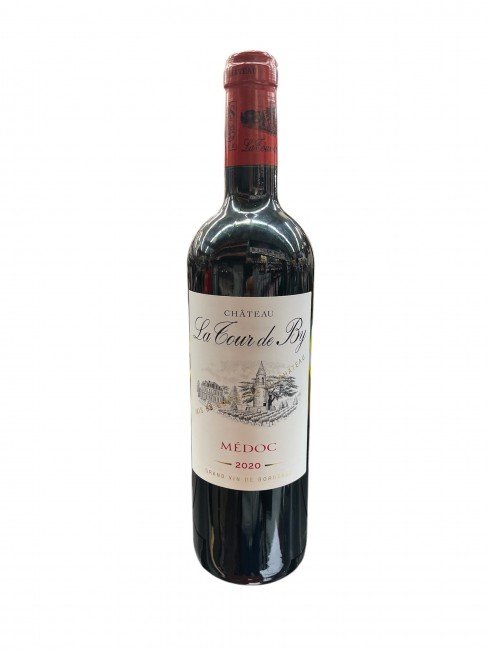 CH LA TOUR DE BY MEDOC 750ML is a refined red wine from the Médoc region of Bordeaux