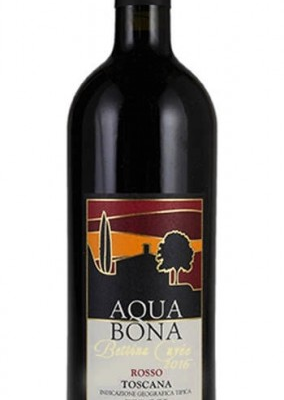 AQUA BONA ROSSO DI MONTALCINO is a red wine from the prestigious Montalcino region in Tuscany