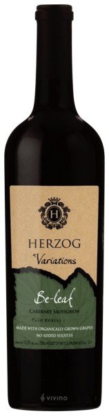 dfeeymcjxh7w4-2294627_1751338086195 The Herzog Variations Be-Leaf Cabernet Sauvignon is a well-structured wine from California