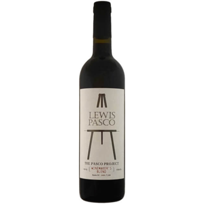 The LEWIS PASCO BORDEAUX BLEND is a sophisticated wine characterized by its rich