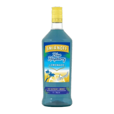 SMIRNOFF BLUE RASPBERRY LEMONADE is a flavored vodka that combines the sweet and tart notes of blue raspberry with a refreshing lemonade finish. Crafted in the United States