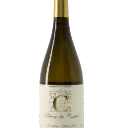 Domaine du Castel C Blanc is a refreshing white wine from the Judean Hills region of Israel. It presents a balanced flavor profile featuring citrus notes alongside hints of stone fruits and a mineral undertone