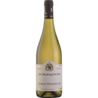 LES MARRONNIERS CHABLIS PREMIER CRU is a distinguished white wine hailing from the Chablis region of Burgundy