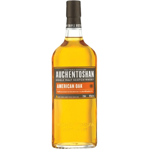 AUCHENTOSHAN AMERICAN OAK is a single malt whisky from the Lowlands region of Scotland