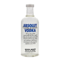 ABSOLUT 375ML is a premium vodka from Sweden