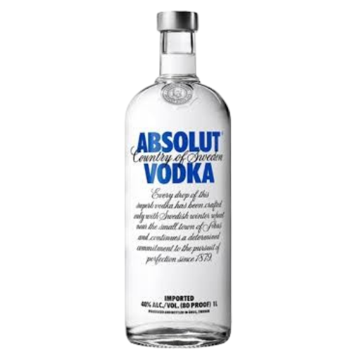 ABSOLUT 1L is a premium vodka hailing from Sweden
