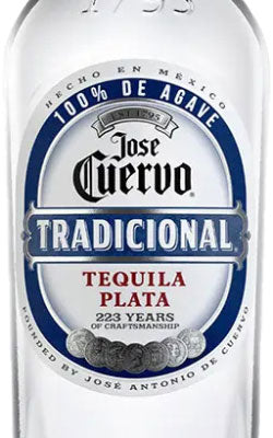 <p>JOSE CUERVO TRADICIONAL SILVER 1L is a smooth tequila originating from the Jalisco region of Mexico. It features a clean profile with bright agave notes complemented by hints of citrus and a subtle peppery finish