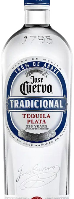 <p>JOSE CUERVO TRADICIONAL SILVER 1L is a smooth tequila originating from the Jalisco region of Mexico. It features a clean profile with bright agave notes complemented by hints of citrus and a subtle peppery finish