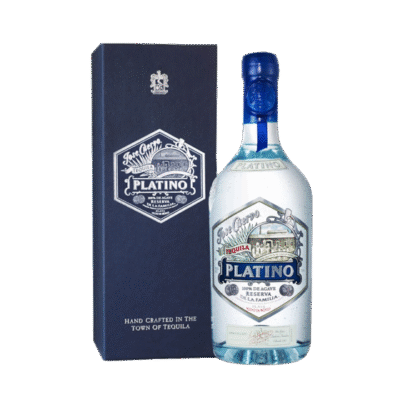 JOSE CUERVO LA FAMILIA PLATINO is a premium tequila crafted from 100% Blue Weber agave