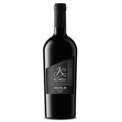 KAMISA SIGMA 28 BLEND 750ML is a wine crafted from a blend of varietals from the prestigious vineyards of [Region]. It offers a balanced flavor profile characterized by notes of dark fruit