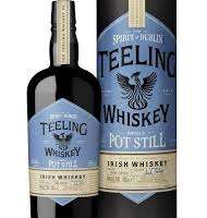 TEELING IRISH WHISKY SGL POT STILL from Dublin showcases a unique flavor profile characterized by hints of spice