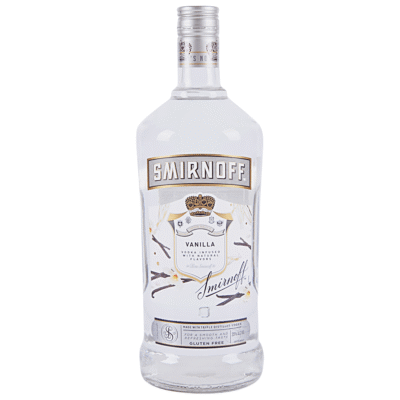 SMIRNOFF VANILLA is a premium vodka infused with natural vanilla flavor