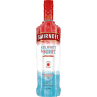 SMIRNOFF RED WHITE BERRY is a flavored vodka that combines the essence of ripe strawberries