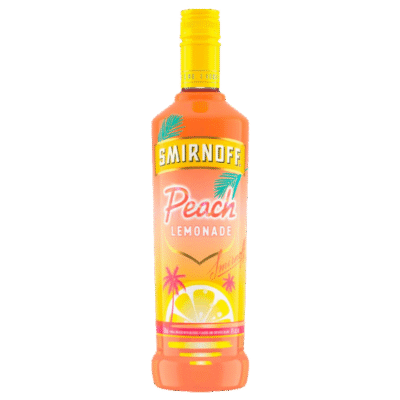 SMIRNOFF PEACH LEMONADE is a refreshing vodka infusion that combines the sweet