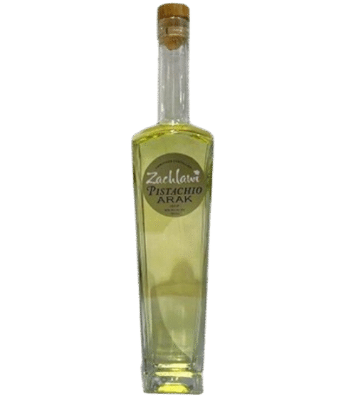 Zachlawi Pistachio Arak is a premium liquor distilled in the Middle East