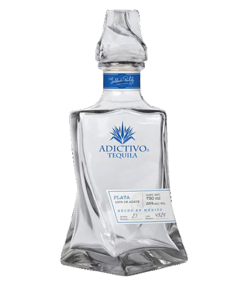 ADICTIVO PLATA 750ML is a premium tequila crafted from Blue Weber agave