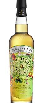 COMPASS BOX ORCHARD HOUSE is a blended Scotch whisky characterized by its vibrant fruit-forward profile