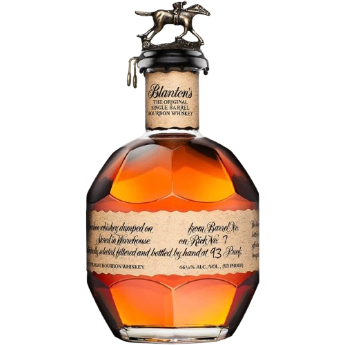 Blanton's Bourbon 750ML is a premium liquor originating from the Bluegrass region of Kentucky. Known for its rich
