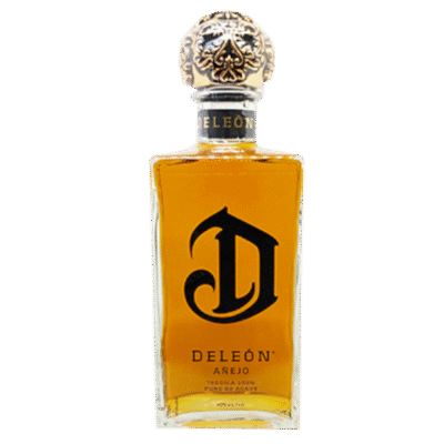 DELEON ANEJO 750ML is a premium liquor featuring a rich flavor profile characterized by notes of caramel