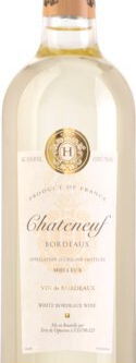 HERZOG CHATENEUF WHITE 375ML is a distinctive wine from the renowned Châteauneuf-du-Pape region in France. Known for its complex flavor profile