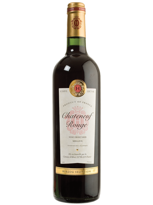 HERZOG CHATENEUF ROUGE 750ML is a full-bodied red wine from the renowned Châteauneuf-du-Pape region in the Southern Rhône Valley of France. This wine features a complex flavor profile