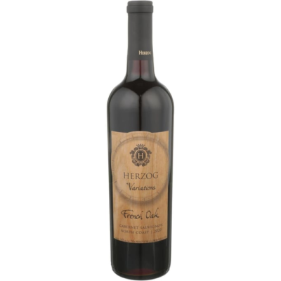 HERZOG BOB AMERICAN OAK CAB SAUV 750ML is a structured red wine hailing from California's renowned wine regions. It features rich notes of dark fruit