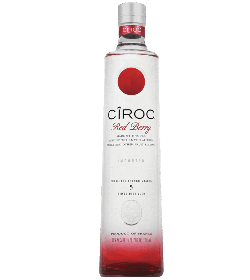 CIROC Red Berry is a premium vodka crafted from French grapes