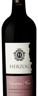 HERZOG VARIATIONS FOUR CAB SAUV 750ML is a robust Cabernet Sauvignon hailing from California's prestigious vineyards. This wine showcases a rich flavor profile characterized by dark berry fruit
