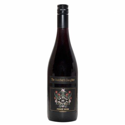 THE BUTCHER'S DAUGHTER PINOT NOIR showcases a classic flavor profile with notes of cherry