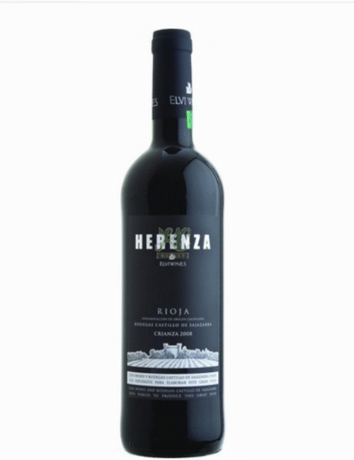 ELVI HERENZA CRIANZA RIOJA is a red wine from the renowned Rioja region of Spain
