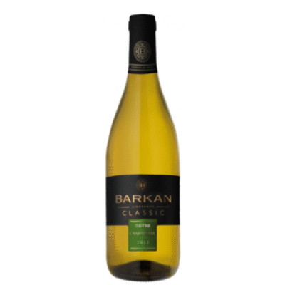 The BARKAN CLASSIC CHARD 750ML showcases a crisp and refreshing flavor profile