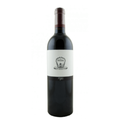 LE DOME 750ML is a refined wine exhibiting a complex flavor profile characterized by dark fruits