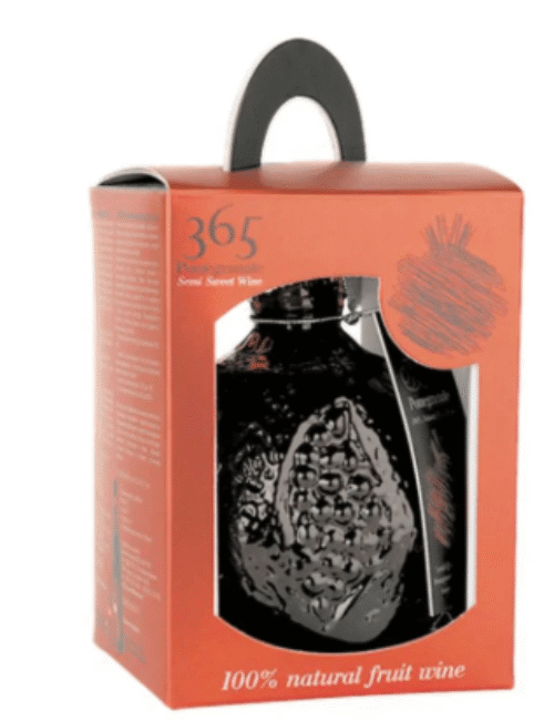 <p>POMEGRANATE SWEET is a kosher wine with a vibrant flavor profile that highlights the natural sweetness and tartness of pomegranate. This unique wine is produced in a renowned winemaking region