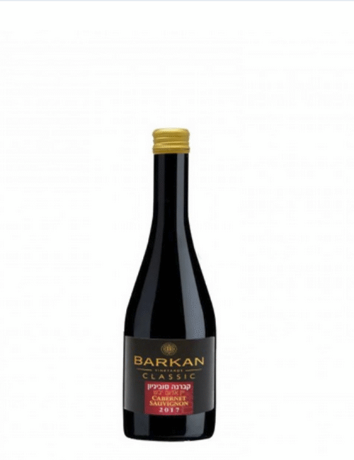 The BARKAN CLASSIC CAB SAUV 187ML is a well-balanced red wine originating from the renowned vineyards of Israel. This Cabernet Sauvignon exhibits a flavor profile characterized by notes of blackcurrant