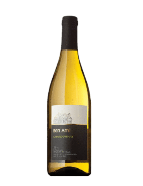 BEN AMI CHARDONNAY 750ML is a white wine varietal that showcases a balanced flavor profile with notes of ripe apple