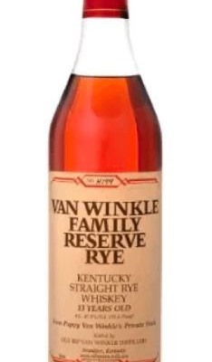 VAN WINKLE 13 YR OLD is a premium bourbon whiskey from the renowned Buffalo Trace Distillery in Kentucky