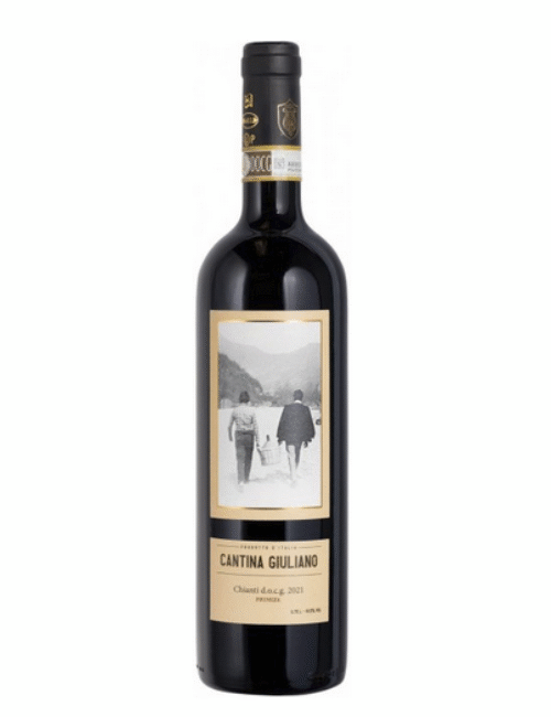 CANTINA GIULIANO CHIANTI is a vibrant red wine from the Chianti region of Tuscany