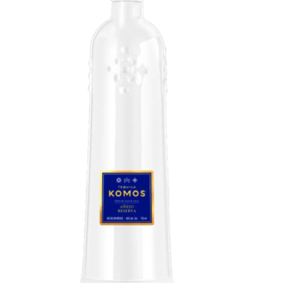 KOMOS ANEJO RESERVA TEQUILA 750ML is crafted from 100% blue agave sourced from the lowlands of Jalisco